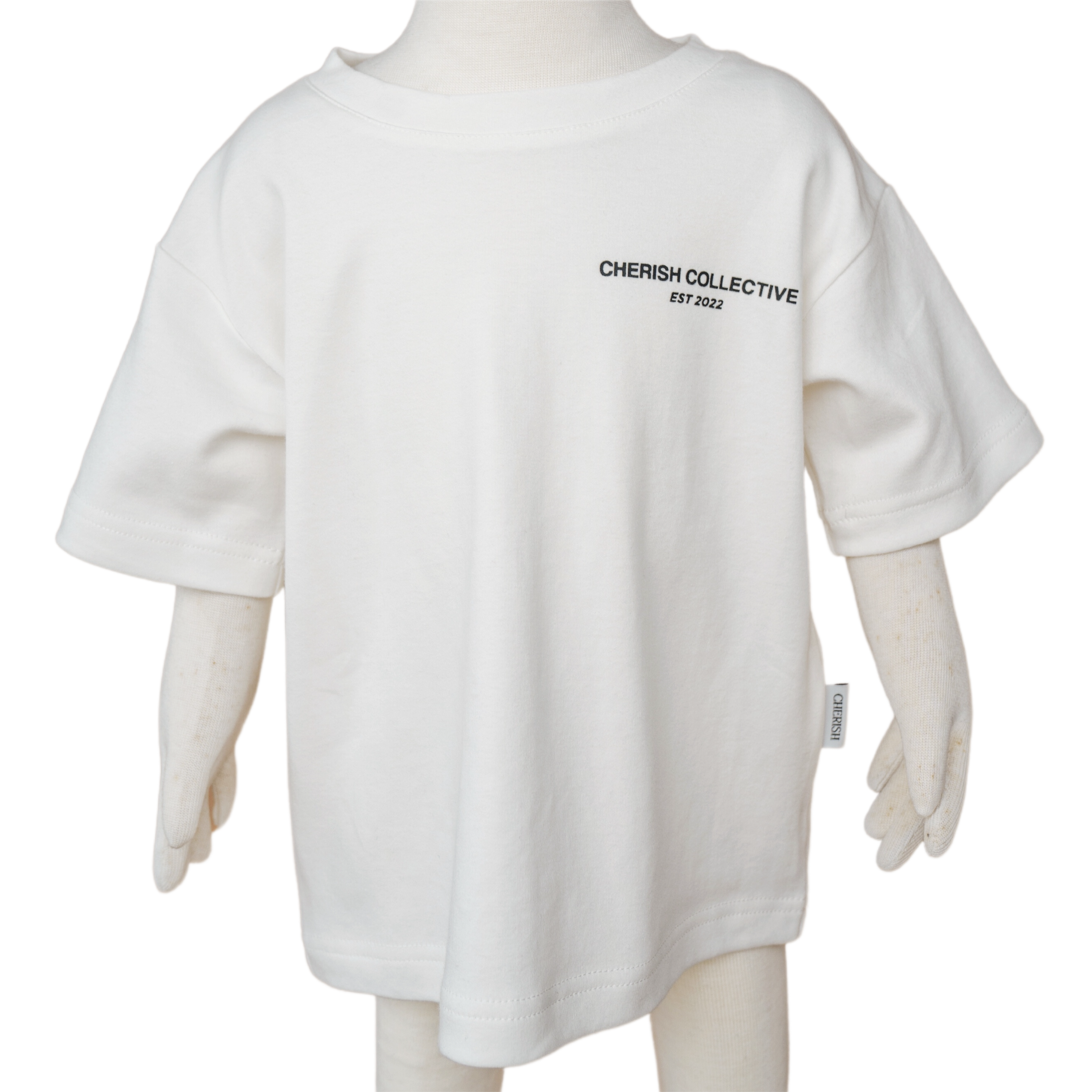 Boxy T-shirt White Kids