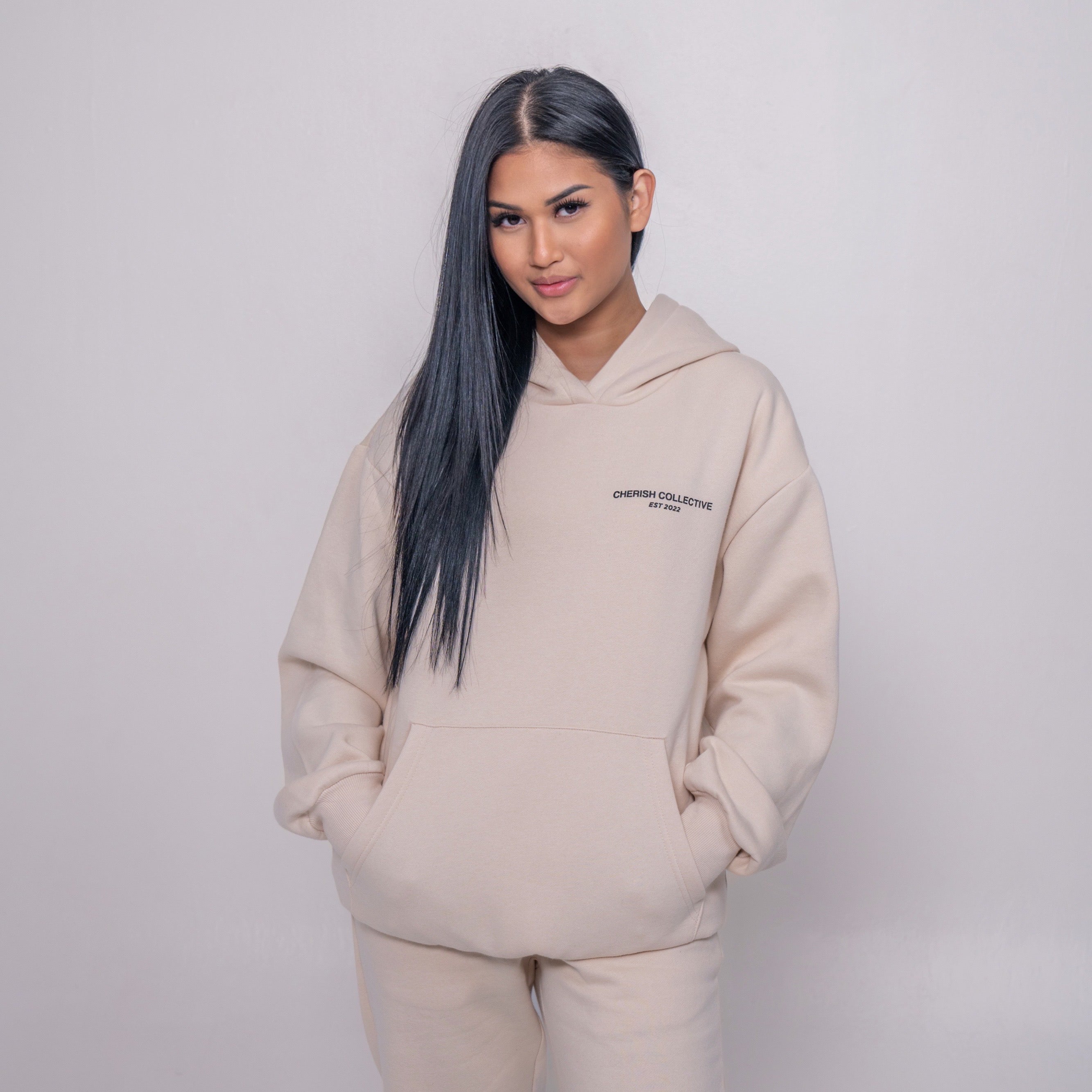 Oversized Hoodie Buttercream Adult