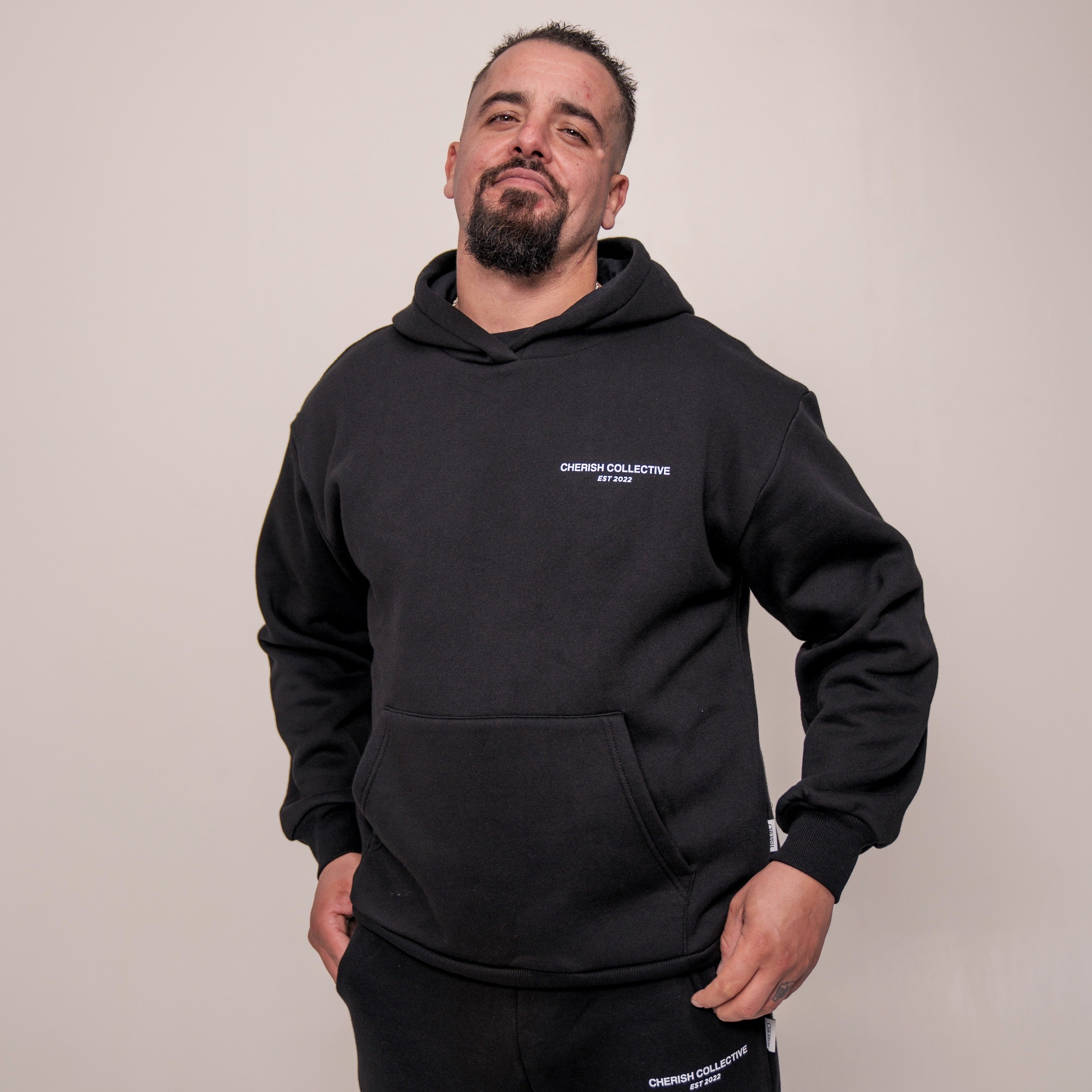 Oversized Hoodie Black Adult